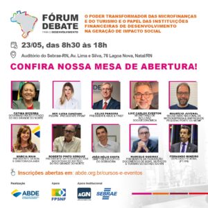 Imagem da notícia - Agência de Fomento do Amazonas destaca digitalização do Microcrédito em Fórum Nacional de Desenvolvimento